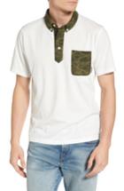 Men's Columbia Polar Pioneer Pocket Polo - White