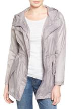 Women's Andrew Marc Teri Translucent Rain Jacket