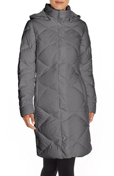Women's The North Face 'miss Metro' Hooded Parka - Green