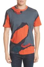 Men's Ps Paul Smith Multicolor Print T-shirt - Orange