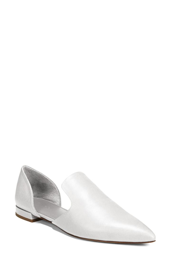 Women's Vince Damris D'orsay Loafer .5 M - White