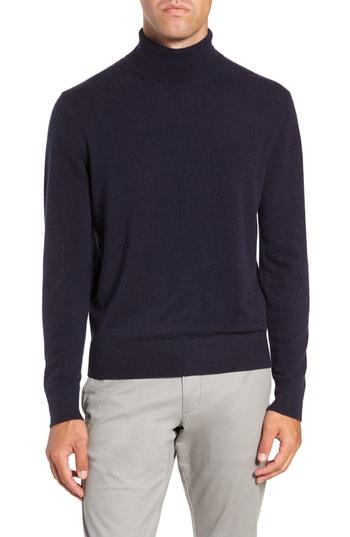 Men's Todd Snyder + Champion Classic Fit Cashmere Turtleneck - Blue