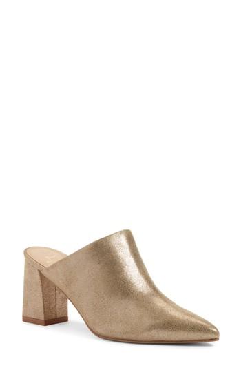 Women's Marc Fisher D Zivon Pointy Toe Mule, Size 5 M - Brown