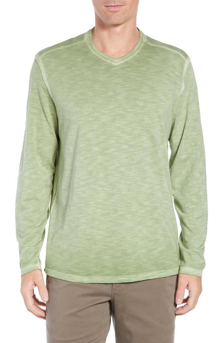 Men's Tommy Bahama Suncoast Shores Long Sleeve V-neck T-shirt