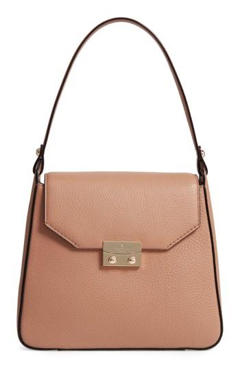 Kate Spade New York Stewart Street Lynea Leather Satchel - Brown