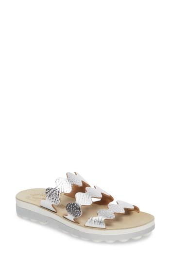 Women's Fantasy Sandals Waves Slide Sandal .5-6us / 36eu - Blue