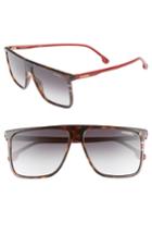 Men's Carrera Eyewear 145mm Flat Top Sunglasses - Havana/ Red