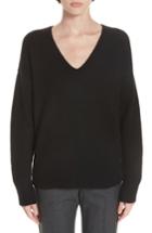 Women's Theory Relaxed Cashmere Sweater, Size - Black