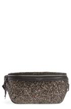 Men's Saint Laurent Sequin Waistpack - Black