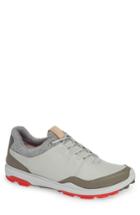 Men's Ecco Biom Hybrid 3 Gore-tex Golf Shoe -8.5us / 42eu - Grey