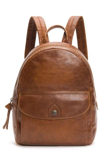 Frye Melissa Leather Backpack - Brown
