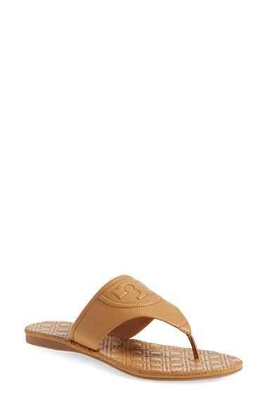 Women's Tory Burch 'marion' Quilted Sandal