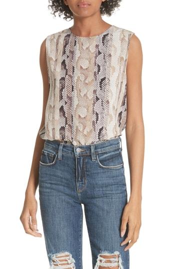 Women's Equipment Lyle Python Print Tank - Beige