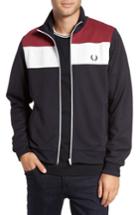 Men's Fred Perry Colorblock Track Jacket - Blue