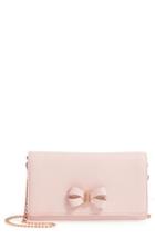 Ted Baker London Melisia Bow Matinee Wallet On A Chain - Pink