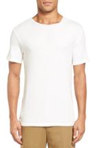 Men's Vince Raw Edge Crewneck T-shirt - White