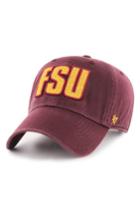 Men's 47 Brand Collegiate Clean Up Cap - Red