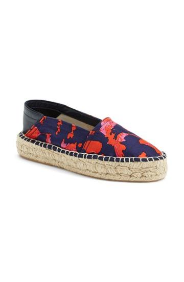Women's Diane Von Furstenberg 'tilly' Print Espadrille Flat, Size