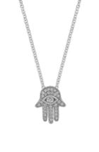 Women's Bony Levy Hamsa Diamond Pendant Necklace (nordstrom Exclusive)