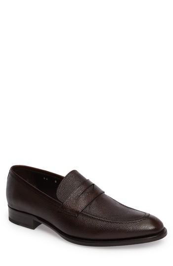 Men's To Boot New York James Penny Loafer .5 M - Brown