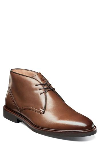 Men's Florsheim Truman Chukka Boot .5 D - Brown