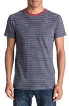 Men's Quiksilver Dumaran Stripe Pocket T-shirt
