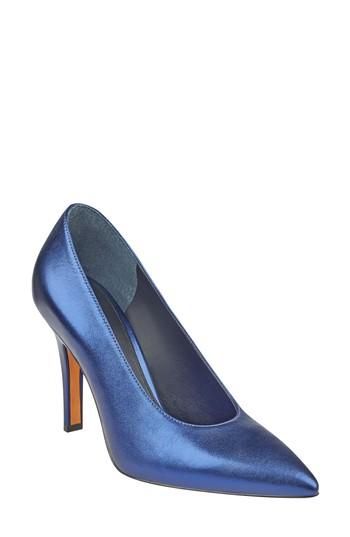 Women's Marc Fisher D Ulla Pointy Toe Pump, Size 6.5 M - Blue