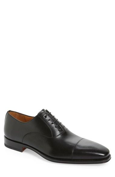 Men's Magnanni 'bonete' Cap Toe Oxford .5 M - Black