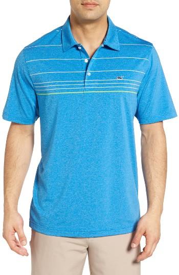 Men's Vineyard Vines Simsbury Stripe Performance Polo