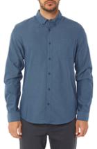 Men's O'neill Banks Oxford Woven Shirt, Size - Blue