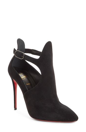 Women's Christian Louboutin Canadada Bootie Us / 34eu - Black