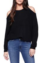 Women's Sanctuary Riley Cold Shoulder Sweater - Black