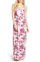 Women's Devlin Taylor Floral Print Maxi Dress - White