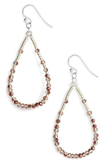 Women's Chan Luu Crystal Hoop Earrings