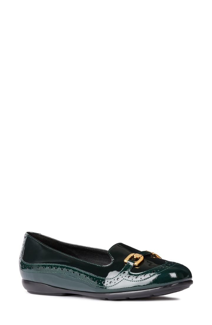 Women's Geox Annytah Loafer Us / 36eu - Green