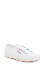 Women's Superga 2750 Rainbow Sneaker .5us / 39.5eu - White