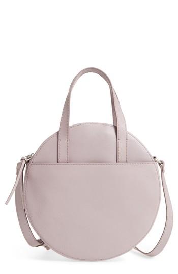 Madewell Juno Circle Leather Shoulder Bag - Purple