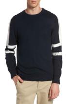 Men's Topman Slim Fit Sport Stripe Sweater