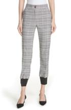 Women's Ted Baker London Ted Working Title Kimmt Check Plaid Trousers - Grey
