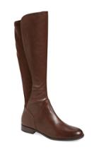 Women's Franco Sarto 'maleni' Stretch Riding Boot .5 M - Brown