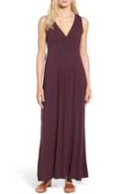 Women's Caslon Knit Maxi Dress - Burgundy