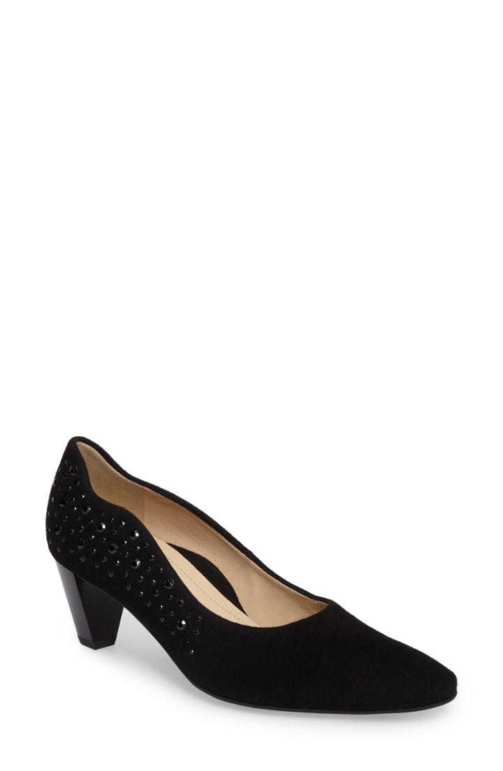 Women's Ara Pippa Crystal Embellished Pump
