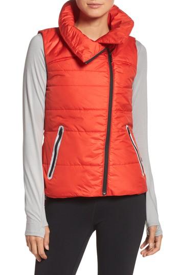 Women's Zella Dynamic Primaloft Vest - Red