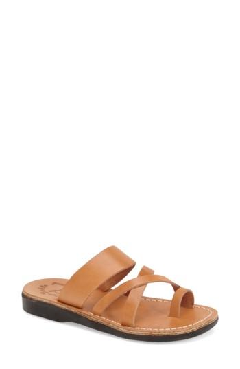 Women's Jerusalem Sandals 'the Good Shepard' Leather Sandal Us / 42eu - Brown