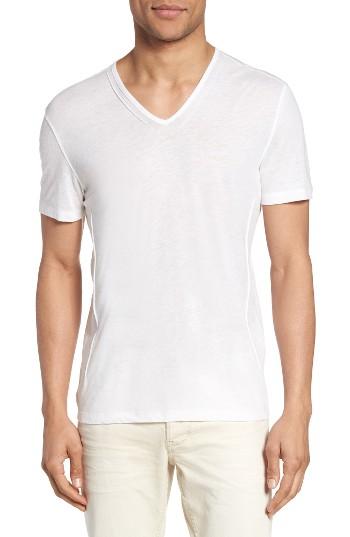 Men's John Varvatos Star Usa V-neck T-shirt - White