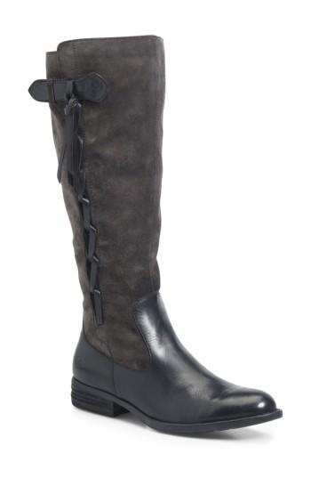 Women's B?rn Cook Knee High Boot Regular Calf M - Grey