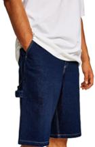 Men's Topman Denim Carpenter Shorts - Blue