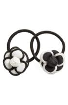 Tasha 2-pack Floral Ponytail Holders
