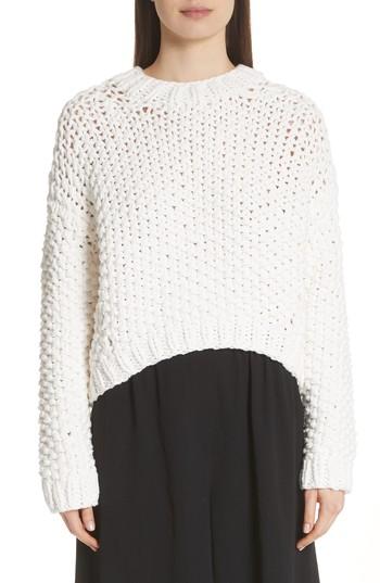 Women's Acne Studios Ohnyx Hand Knit Sweater - Ivory