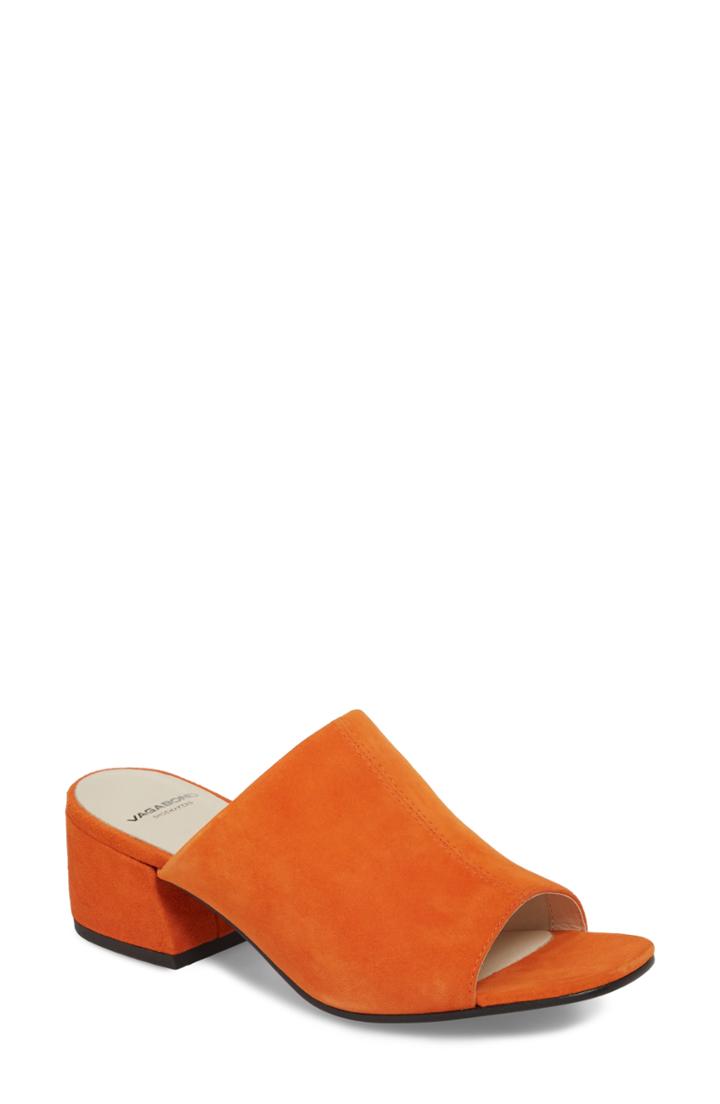 Women's Vagabond Shoemakers Saide Slide Sandal Us / 40eu - Orange